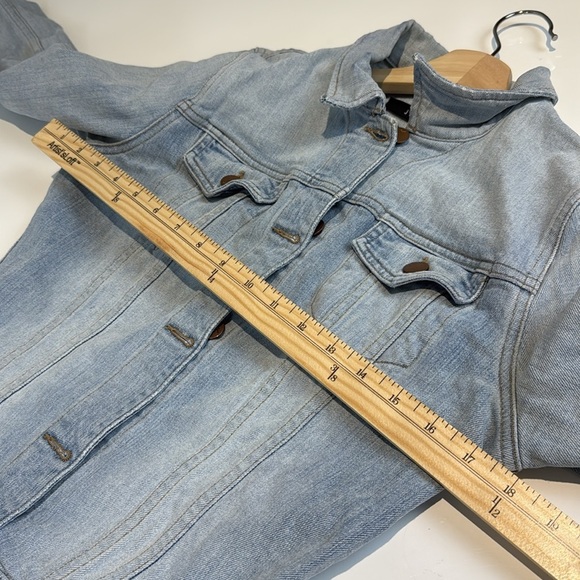J brand atomic light blue denim jean jacket size Medium - Picture 5 of 8